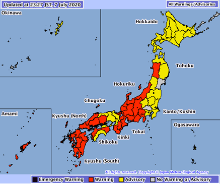 Kyushu Flooding Japan 2020 Jba Risk Management Event Response